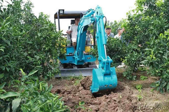 小型挖掘機(jī)綠化 小型挖掘機(jī)綠化